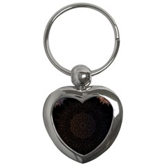 Abstract 002 Key Chain (heart) by nate14shop