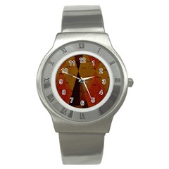 Abstract 004 Stainless Steel Watch