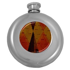 Abstract 004 Round Hip Flask (5 Oz)