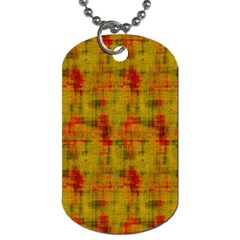 Abstract 005 Dog Tag (one Side) by nate14shop