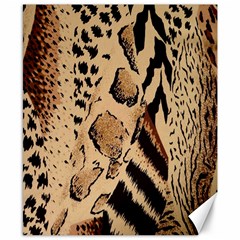 Animal-pattern-design-print-texture Canvas 8  X 10  by nate14shop