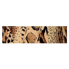 Animal-pattern-design-print-texture Oblong Satin Scarf (16  X 60 ) by nate14shop