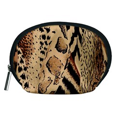 Animal-pattern-design-print-texture Accessory Pouch (medium) by nate14shop