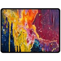 Art-color Double Sided Fleece Blanket (large)  by nate14shop