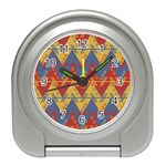 Aztec Travel Alarm Clock Front