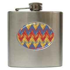 Aztec Hip Flask (6 Oz) by nate14shop