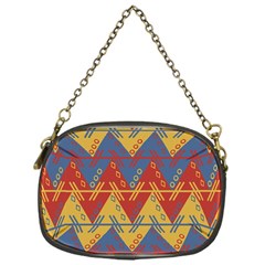 Aztec Chain Purse (One Side)