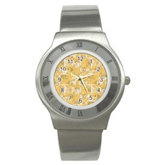 Background Abstract Stainless Steel Watch by nate14shop