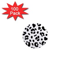 Blak-white-tiger-polkadot 1  Mini Magnets (100 Pack)  by nate14shop