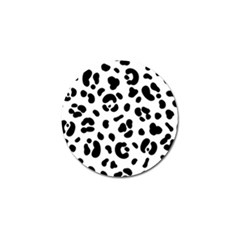 Blak-white-tiger-polkadot Golf Ball Marker (4 Pack)