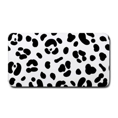 Blak-white-tiger-polkadot Medium Bar Mats by nate14shop