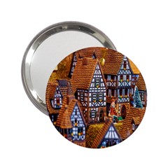 Christmas-motif 2 25  Handbag Mirrors by nate14shop