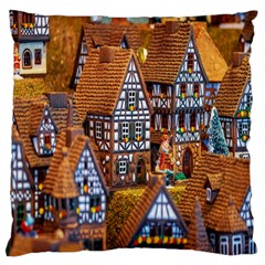 Christmas-motif Large Cushion Case (two Sides) by nate14shop