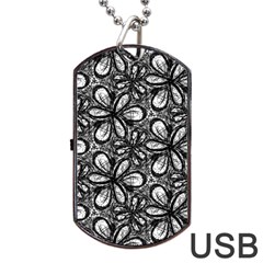 Cloth-004 Dog Tag Usb Flash (two Sides) by nate14shop