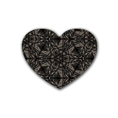 Cloth-3592974 Rubber Coaster (heart)