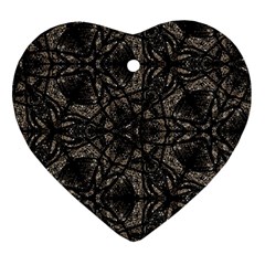 Cloth-3592974 Heart Ornament (two Sides) by nate14shop