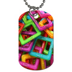 Construction-set Dog Tag (one Side) by nate14shop