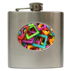 Construction-set Hip Flask (6 Oz) by nate14shop