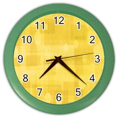 Digital-paper Color Wall Clock by nate14shop