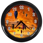 Emotions Wall Clock (Black) Front