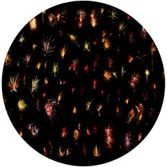 Fireworks- Uv Print Round Tile Coaster by nate14shop