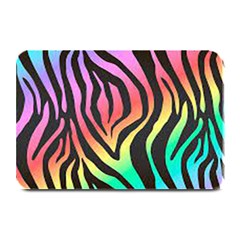 Rainbow Zebra Stripes Plate Mats