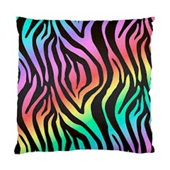 Rainbow Zebra Stripes Standard Cushion Case (One Side)