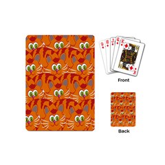 Animals Pet Cats Playing Cards Single Design (mini) by artworkshop