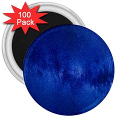 Milky Way Stars Night Sky 3  Magnets (100 Pack) by artworkshop