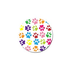 Paw Print Golf Ball Marker (4 Pack) by artworkshop