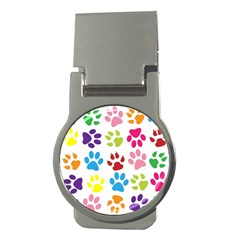 Paw Print Money Clips (round)  by artworkshop