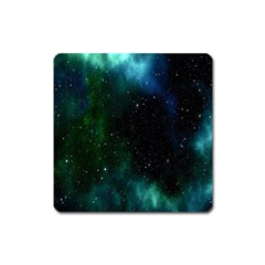 Stars Sky Space Square Magnet by artworkshop