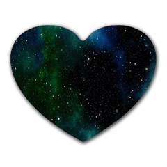 Stars Sky Space Heart Mousepads by artworkshop