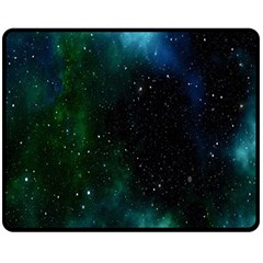 Stars Sky Space Fleece Blanket (medium)  by artworkshop