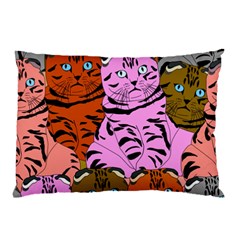 Tileable Seamless Cat Kitty Pillow Case (Two Sides)