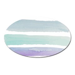 Watercolor Oval Magnet by artworkshop