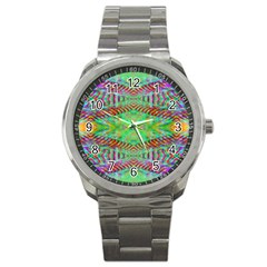 Whimsy Mint Sport Metal Watch by Thespacecampers