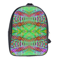 Whimsy Mint School Bag (large) by Thespacecampers