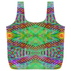 Whimsy Mint Full Print Recycle Bag (xl)