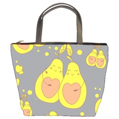 Avocado-yellow Bucket Bag by nate14shop