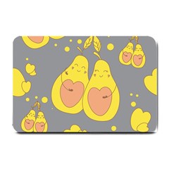 Avocado-yellow Small Doormat  by nate14shop