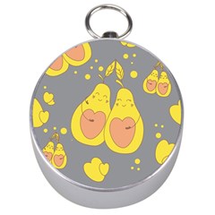 Avocado-yellow Silver Compasses