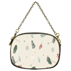 Background-gry Abstrac Chain Purse (one Side)