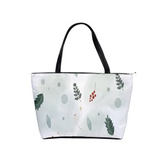 Background-white Abstrack Classic Shoulder Handbag