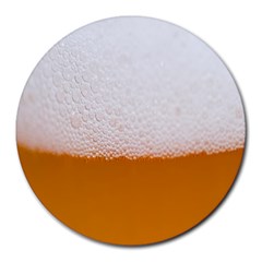 Beer-001 Round Mousepads by nate14shop