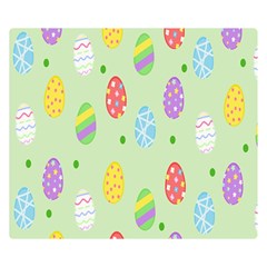 Eggs Double Sided Flano Blanket (small)  by nate14shop