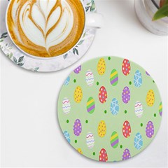 Eggs Uv Print Round Tile Coaster by nate14shop