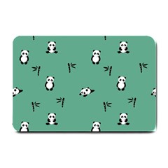 Pandas Small Doormat  by nate14shop