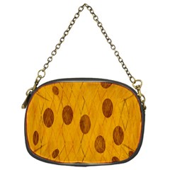 Mustard Chain Purse (one Side)