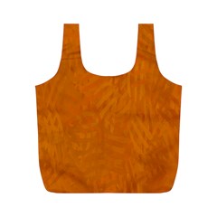 Orange Full Print Recycle Bag (m)